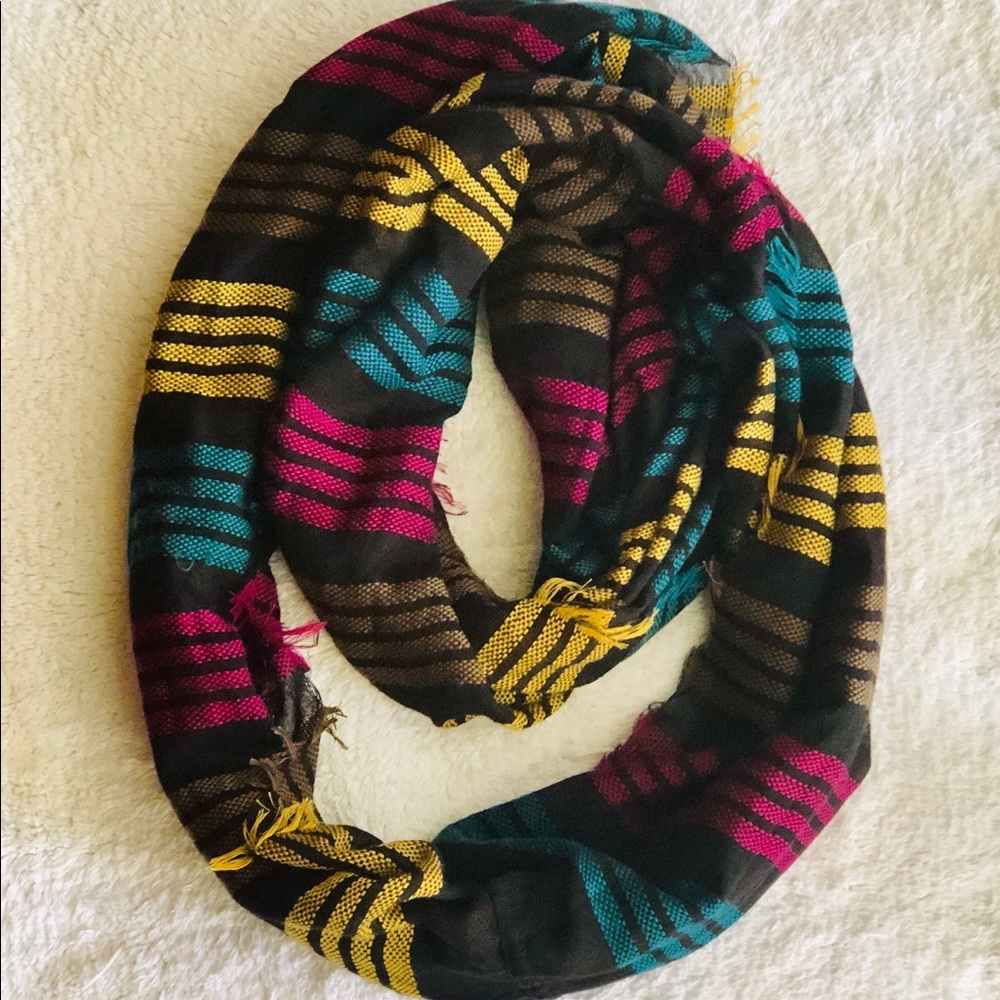 Multi-Color Infinity Scarf